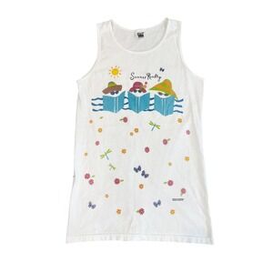 Vintage Relevant Products Summer Reading Oversized Swim Cover Up Dress - OS